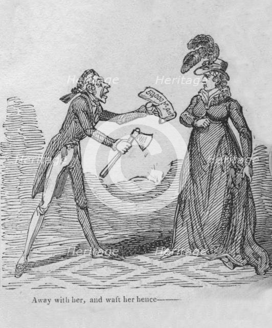 'Away with her, and waft her hence ---', c1820. Creator: Unknown.