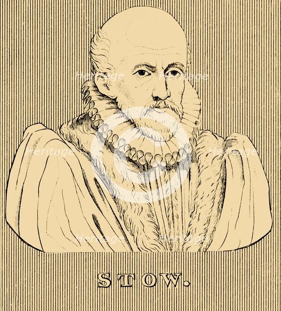 'Stow', (c1524-1605), 1830. Creator: Unknown.