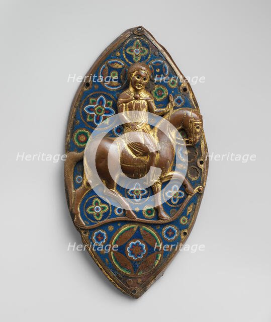 Equestrian Plaque, French, ca. 1220. Creator: Unknown.