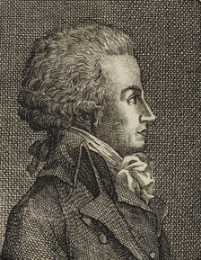 Portrait of Antoine-Pierre-Joseph-Marie Barnave (1761-1793), 1790.