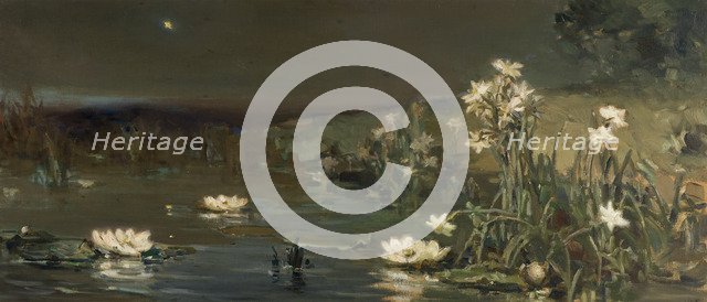 Star in the Night. Artist: Kotarbinsky, Vasilii (Wilhelm) Alexandrovich (1849-1921)