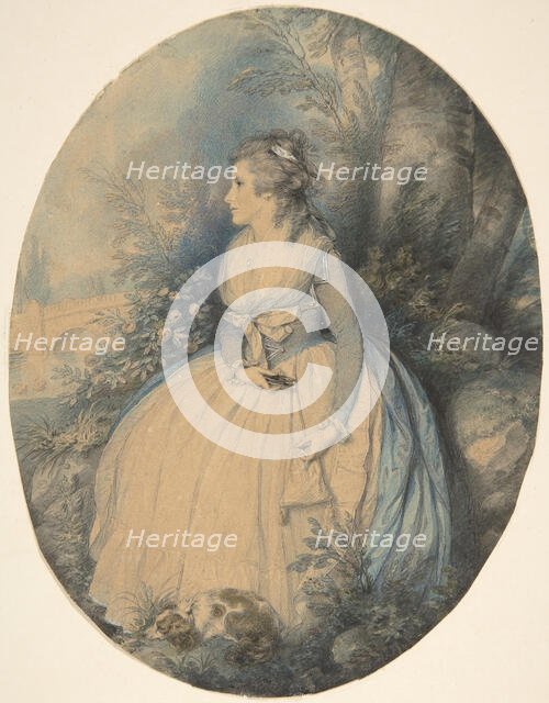 Mrs. Robinson as Perdita, ca. 1779. Creator: Richard Cosway.