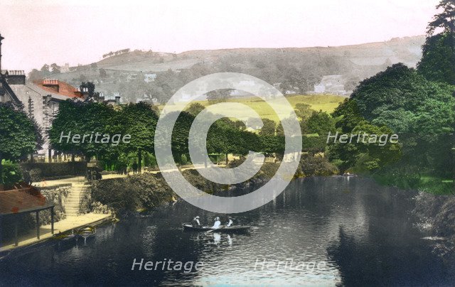 The River Derwent at Matllock, Derbyshire, 1926.Artist: Cavenders Ltd
