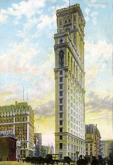 New York Times Building, New York City, New York, USA, early 20th century. Artist: Unknown
