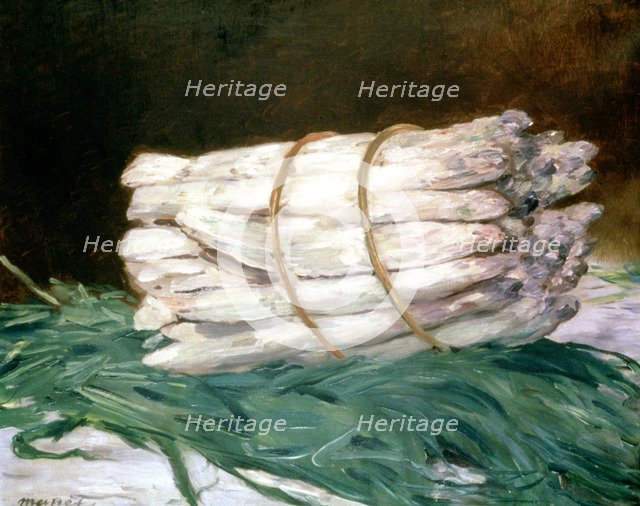 'Bundle of Asparagus', 1880. Artist: Edouard Manet