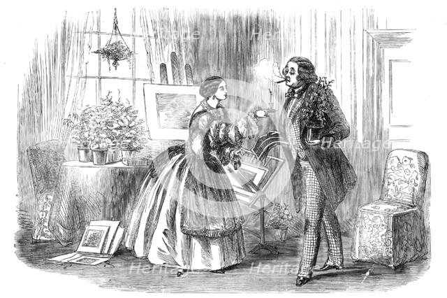 Scene from "A Bottle of Smoke" at the Adelphi Theatre, 1856.  Creator: Unknown.