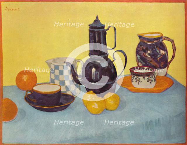 'Still Life with Coffee Pot', 1888, (1937). Creator: Vincent van Gogh.
