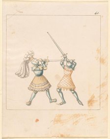 Freydal, The Book of Jousts and Tournament of Emperor Maximilian I: Combats...Plate 157, c1515. Creator: Unknown.