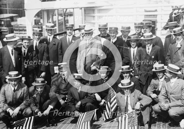 Olympic Athletes, 1912. Creator: Bain News Service.