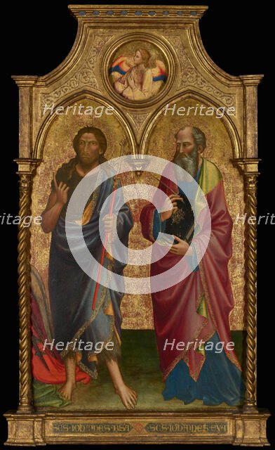 Saints John the Baptist and John the Evangelist, 1408. Creator: Mariotto di Nardo.