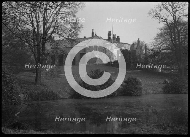 Barlow Hall, Barlow Hall Road, Chorlton Cum Hardy, Manchester, 1942. Creator: George Bernard Wood.