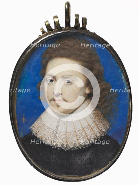 Portrait of a Man, c. 1625. Creator: John Hoskins (British, c. 1590-1665).