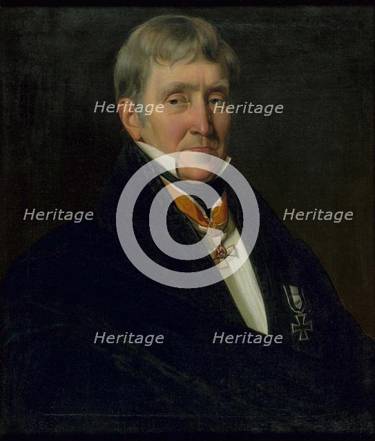 Portrait of Franz Gerhard Wegeler (1765-1848), 1839. Creator: Richter, Johann Heinrich (1803-1845).