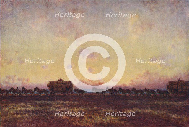 'Taking the Wool to Market', 1923. Creator: Unknown.