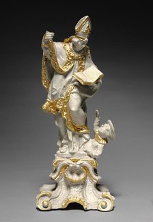 Bishop Saint, c. 1740-1750. Creator: Ferdinand Tietz (Austrian, 1708-1777), attributed to.