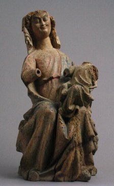 Virgin and Child, East French or German, ca. 1275-1325. Creator: Unknown.