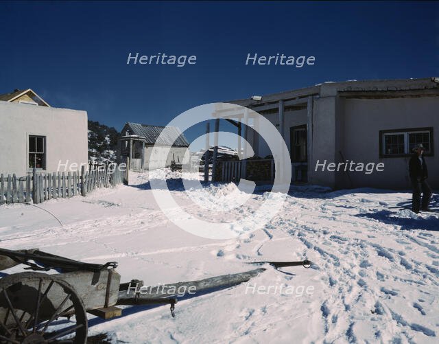 Trampas, New Mexico, 1943. Creator: John Collier.