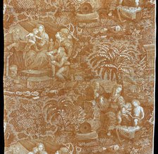 Panel (Furnishing Fabric), France, 1825/75. Creator: Unknown.