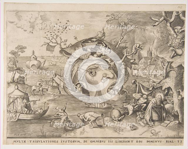 The Temptation of St. Anthony, 1556. Creator: Pieter van der Heyden.