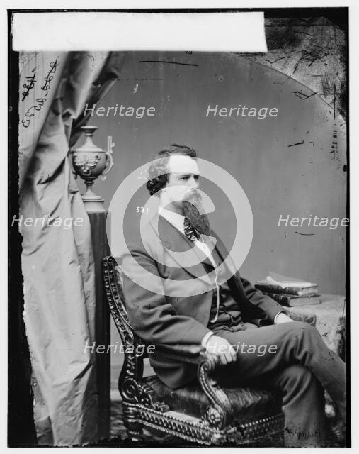 Charles Memorial Hamilton of Florida, between 1860 and 1875. Creator: Unknown.