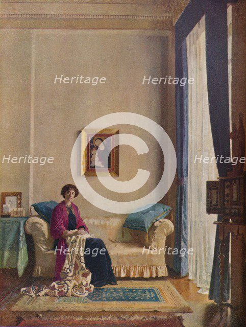 The Countess of Crawford and Balcarres, c1898-1914, (1914). Artist: William Newenham Montague Orpen