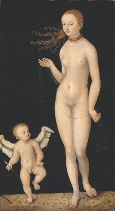 Venus and Cupid.
