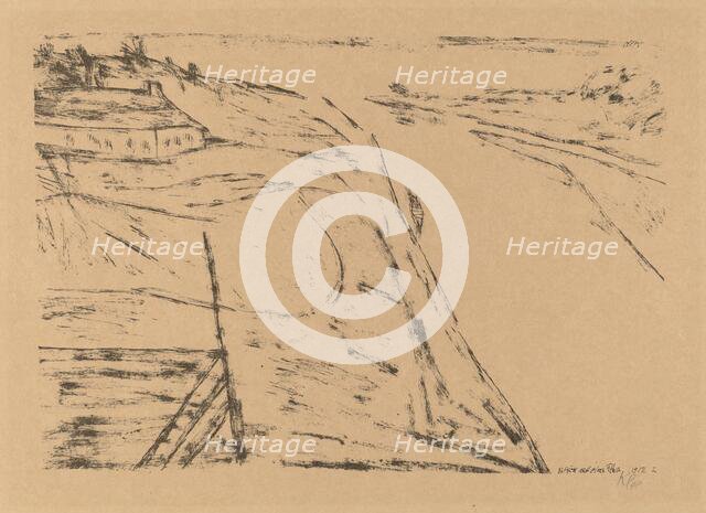 Blick auf einen Fluss (View on a River), 1912. Creator: Paul Klee.