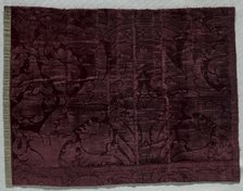 Velvet Fragment, 1500s. Creator: Unknown.