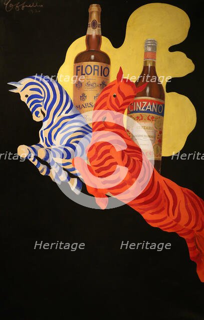 Florio Cinzano , 1930. Creator: Cappiello, Leonetto (1875-1942).