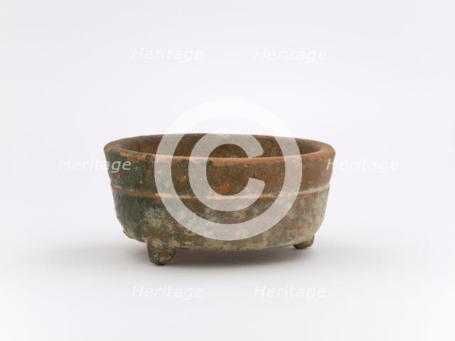 Tripod vessel, 250 B.C.E. - 221 CE. Creator: Unknown.