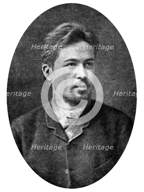 Anton Chekhov (1860-1904), Russian playwright and short story writer, early 20th century. Artist: Unknown