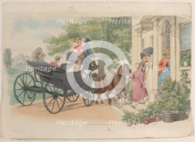 Plate 28, from "World in Miniature", 1816., 1816. Creator: Thomas Rowlandson.