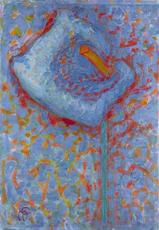 Arum Lily, 1908-1909. Creator: Mondrian, Piet (1872-1944).