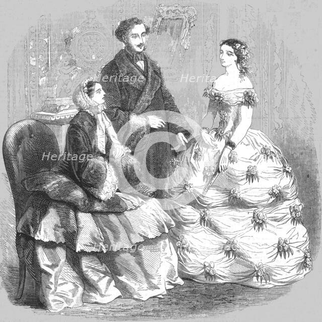 'Latest Paris Fashion', 1854. Creator: Unknown.