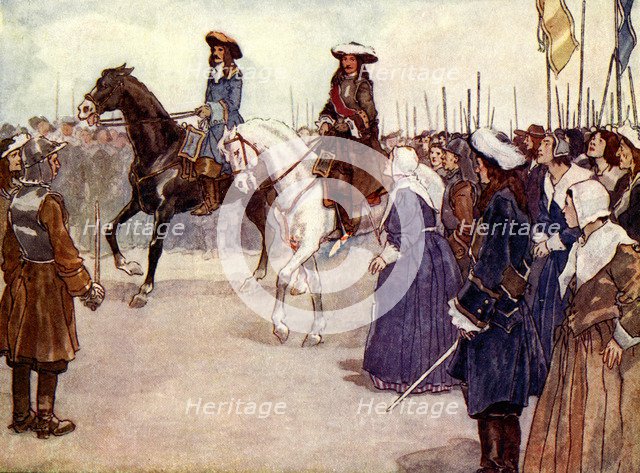 'The Deliverer had come', 1688, (1905). Artist: A S Forrest