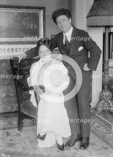 G. Martinelli & wife, between c1915 and c1920. Creator: Bain News Service.