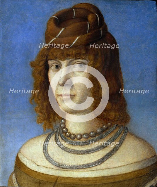 Portrait of a woman, c. 1500. Creator: Carpaccio, Vittore (1460-1526).