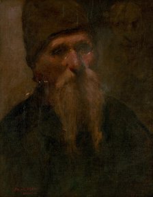 Portrait of an old man, 1899. Creator: Elemír Halász-Hradil.