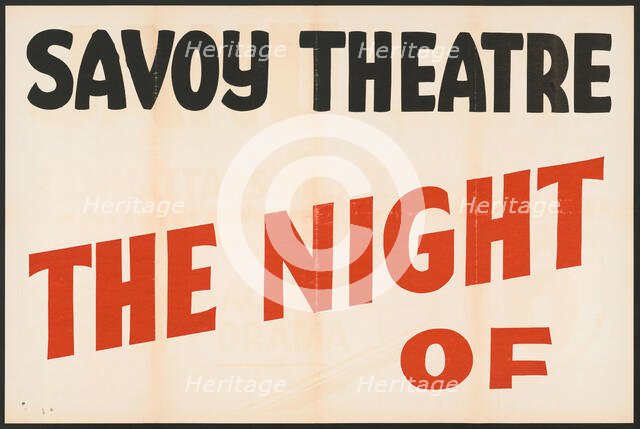 The Night of January 16th, San Diego, 1938. Creator: Unknown.