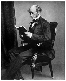 John Stuart Mill, British philosopher and social reformer, 19th century (1956). Artist: Unknown