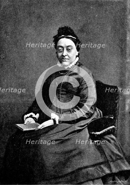 The late Miss Christina Rossetti, 1895. Creators: Unknown, Elliott & Fry, Andre & Sleigh.