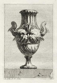 Suite of Vases: Plate 10, 1746. Creator: Jacques François Saly (French, 1717-1776).