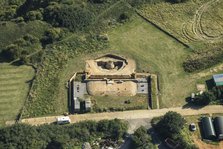 Capel Battery, a Second World War artillery battery, Kent, 2024. Creator: Damian Grady.