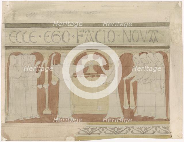 The five foolish and the five wise virgins, c. 1869-c. 1925. Creator: Antoon Derkinderen.