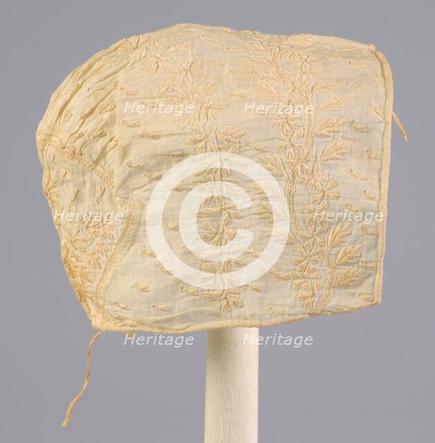 Cap, American, ca. 1813. Creator: Unknown.