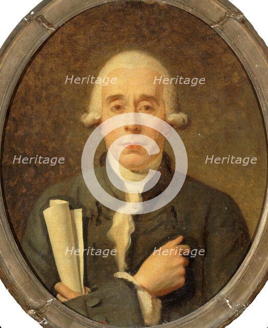 Portrait of Jean Sylvain Bailly (1736-1793), c. 1790. Creator: David, Jacques Louis (1748-1825).