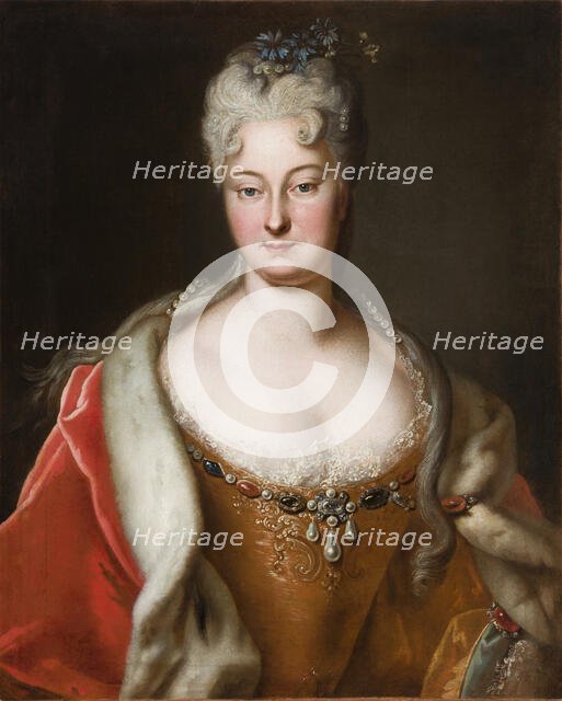 Portrait of a Young Woman, between 1710-1730. Creator: Unknown.