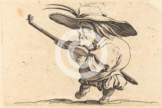 The Lute Player, c. 1622. Creator: Jacques Callot.