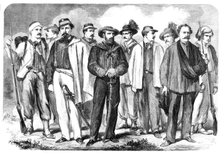 The Liberators of Sicily - from a sketch by our special artist, 1860. Creator: Unknown.