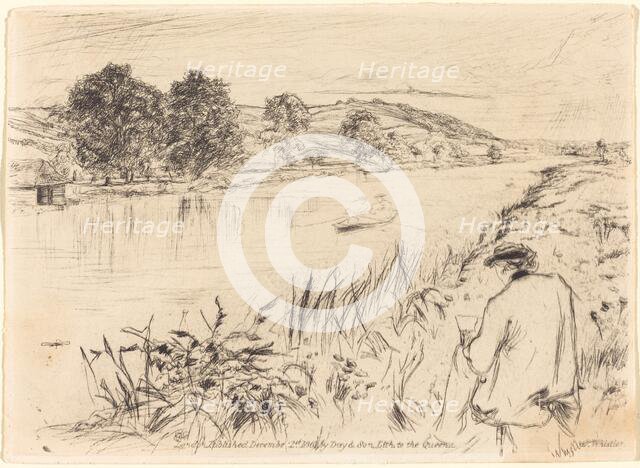 Sketching, No. 1, 1861. Creator: James Abbott McNeill Whistler.